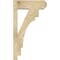 Ekena Millwork Merced Craftsman Rough Sawn Outlooker, Douglas Fir, 6"W x 16"D x 28"H OUT06X16X28MRC04RDF - alternate 2